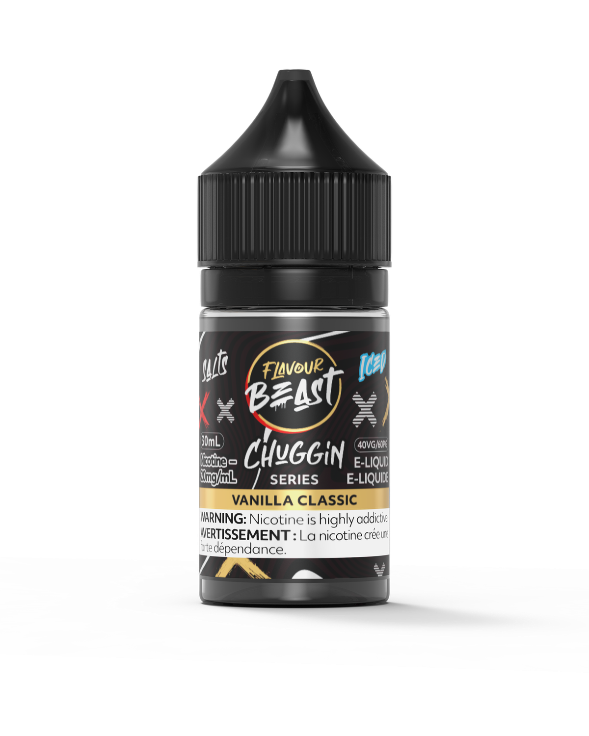 Chuggin&#39; Vanilla Classic by Flavour Beast Salt, Size: 30ml, Nicotine: 20mg