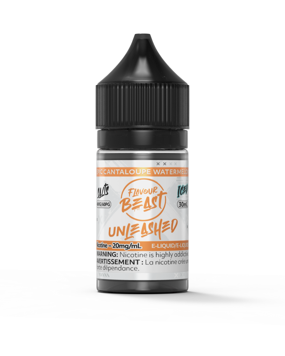 Epic Cantaloupe Watermelon by Flavour Beast Unleashed Salt, Size: 30ml, Nicotine: 20mg