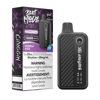 Chuggin&#39; Purple Fizz - Flavour Beast Beast Mode Max