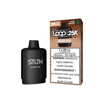 Golden Ticket STLTH LOOP 25K Pod