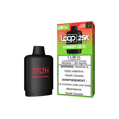Strawberry Lime Ice STLTH LOOP 25K Pod