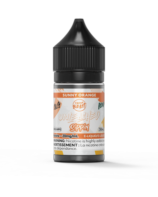 Sippin&#39; Sunny Orange by Flavour Beast Unleashed Salt, Size: 30ml, Nicotine: 20mg