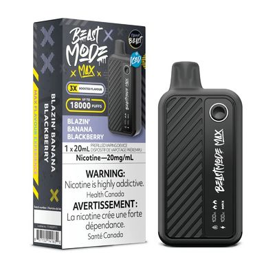Blazin&#39; Banana Blackberry - Flavour Beast Beast Mode Max
