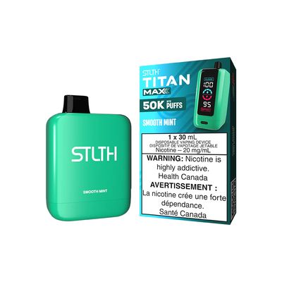 Smooth Mint - STLTH Titan Max Disposable