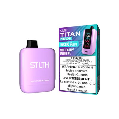 White Grape Melon Ice - STLTH Titan Max Disposable