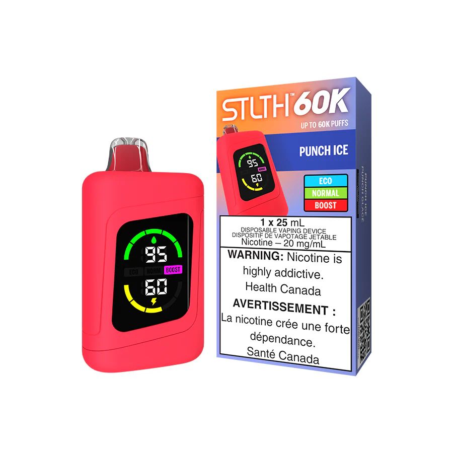 Punch Ice - STLTH 60K Disposable, Nicotine: 20mg