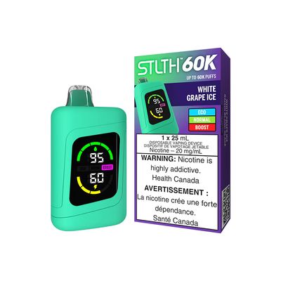 White Grape Ice - STLTH 60K Disposable