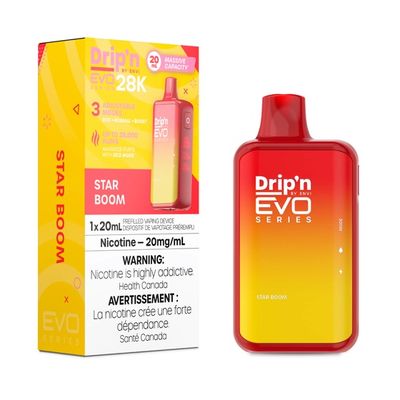 Star Boom - Drip&#39;n by Envi Evo Series 28K Disposable