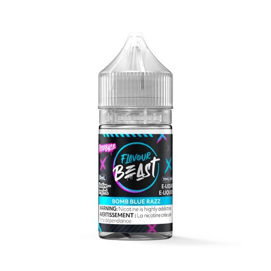 Bomb Blue Razz by Flavour Beast Freebase, Size: 30ml, Nicotine: 3mg