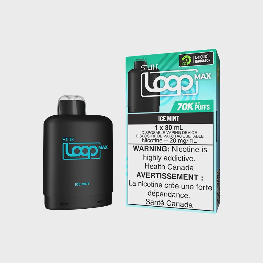 Ice Mint STLTH LOOP MAX Pod, Nicotine: 20mg