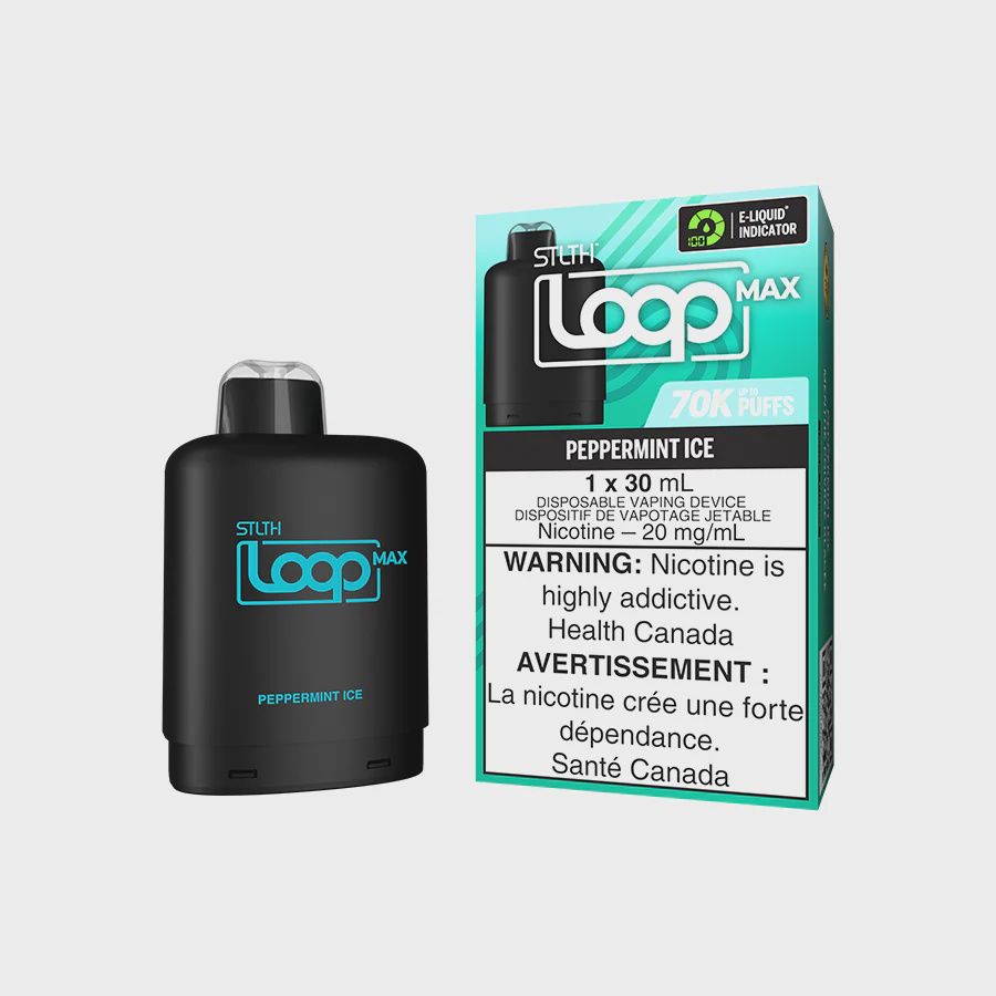 Peppermint Ice STLTH LOOP MAX Pod, Nicotine: 20mg