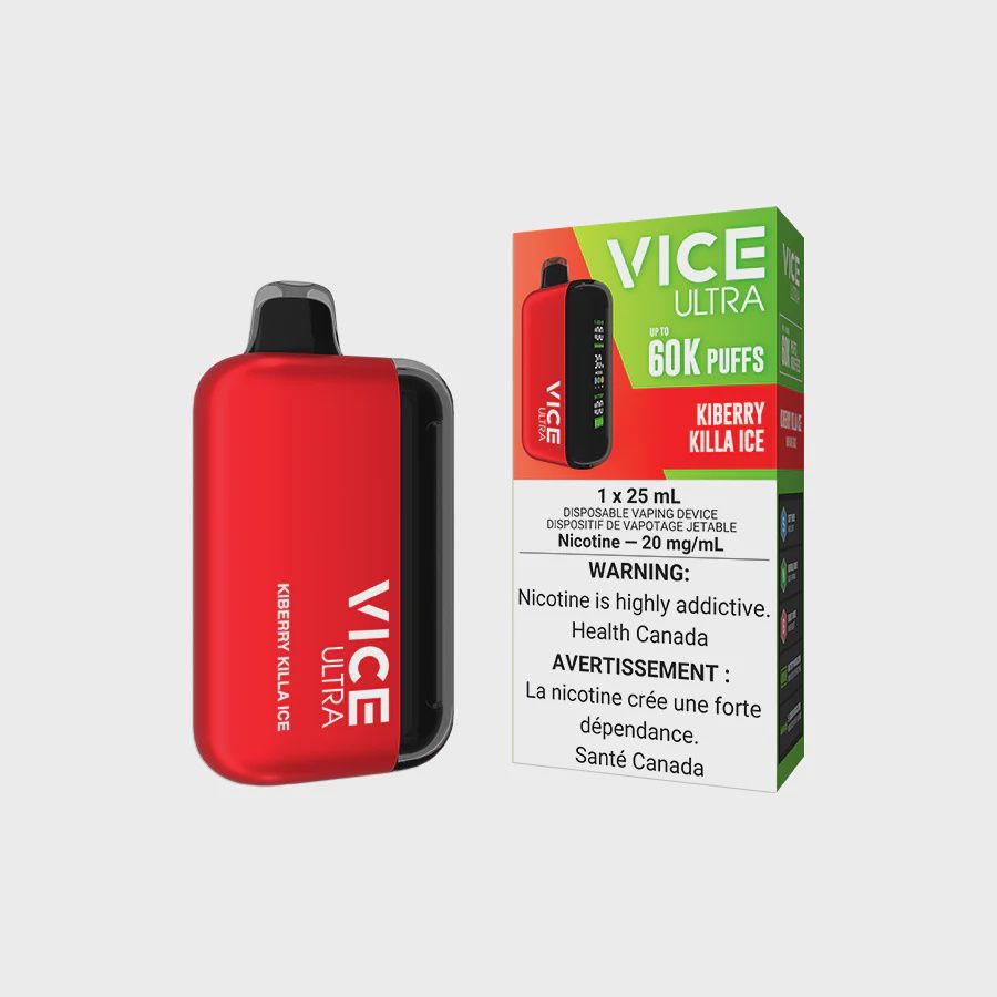 Kiberry Killa Ice - Vice Ultra Disposable, Nicotine: 20mg