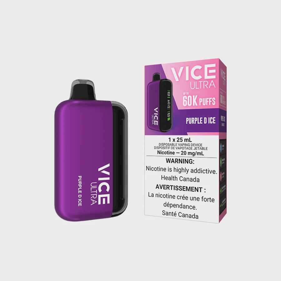 Purple D Ice - Vice Ultra Disposable, Nicotine: 20mg