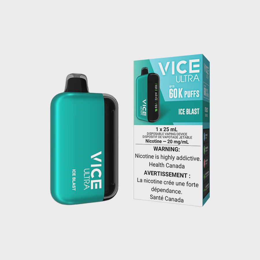 Ice Blast - Vice Ultra Disposable, Nicotine: 20mg