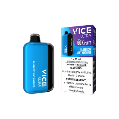 Blueberry Mint Madness - Vice Ultra Disposable