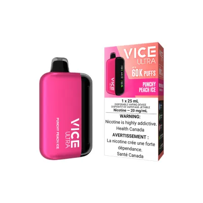 Punchy Peach Ice - Vice Ultra Disposable