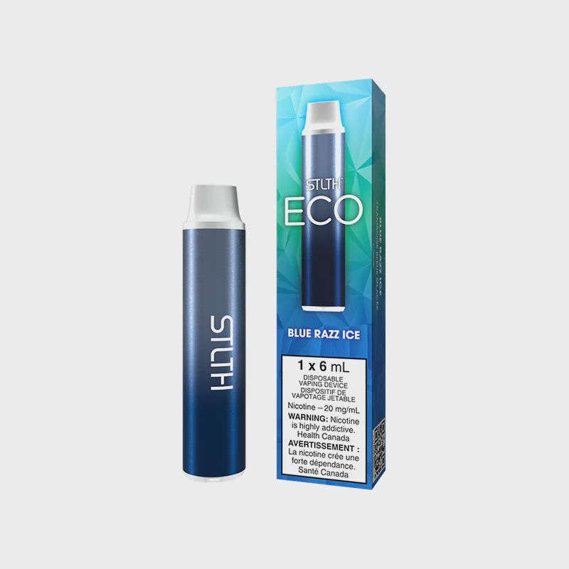 Blue Razz Ice - STLTH Eco Disposable, Nicotine: 20mg