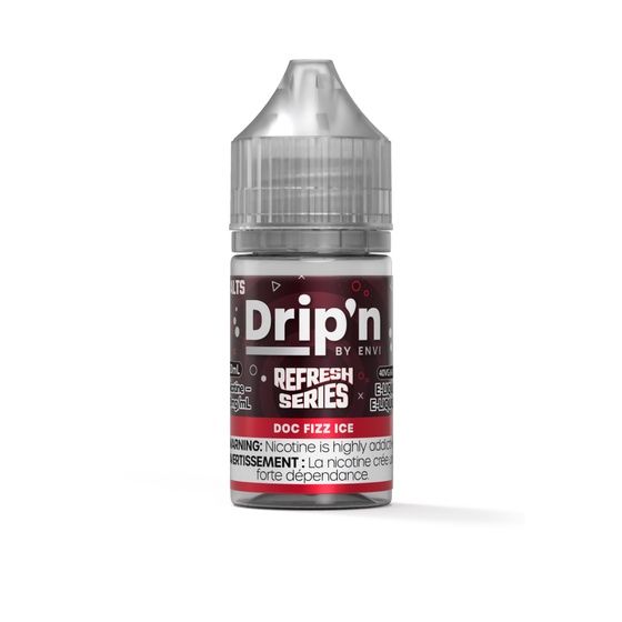 Doc Fizz Ice Refresh Series By Drip&#39;n Salt, Nicotine: 20mg