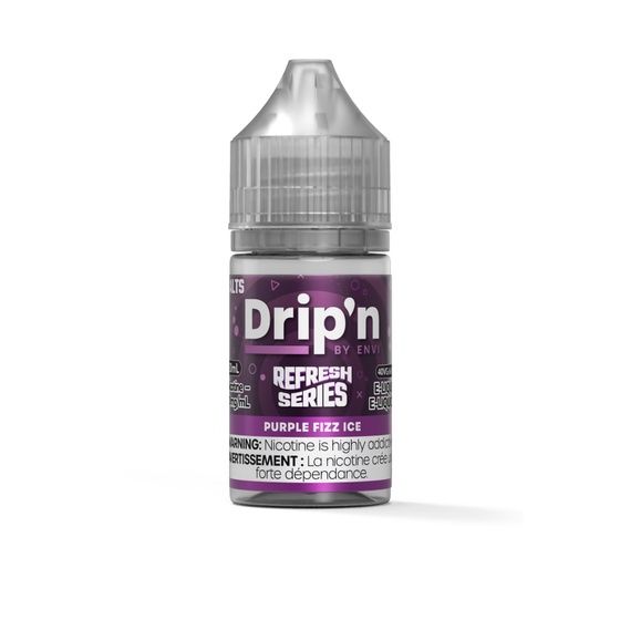 Purple Fizz Ice Refresh Series By Drip&#39;n Salt, Nicotine: 20mg
