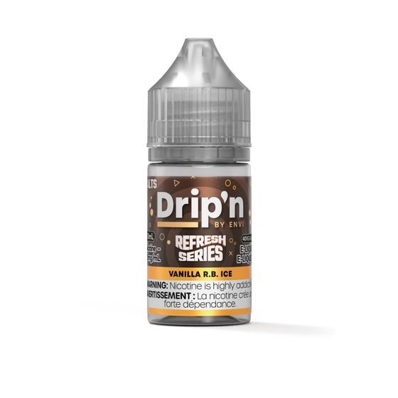 Vanilla R.B. Ice Refresh Series By Drip&#39;n Salt, Nicotine: 20mg