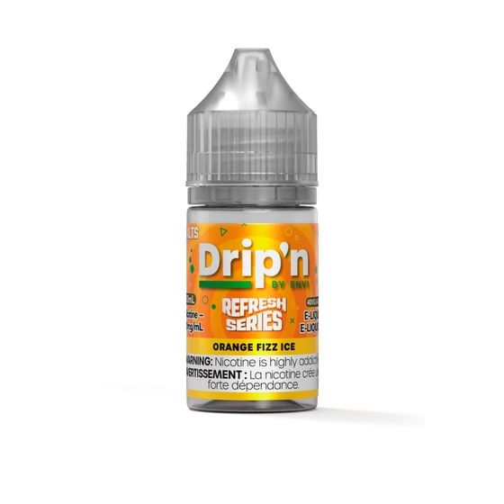Orange Fizz Ice Refresh Series By Drip&#39;n Salt, Nicotine: 20mg