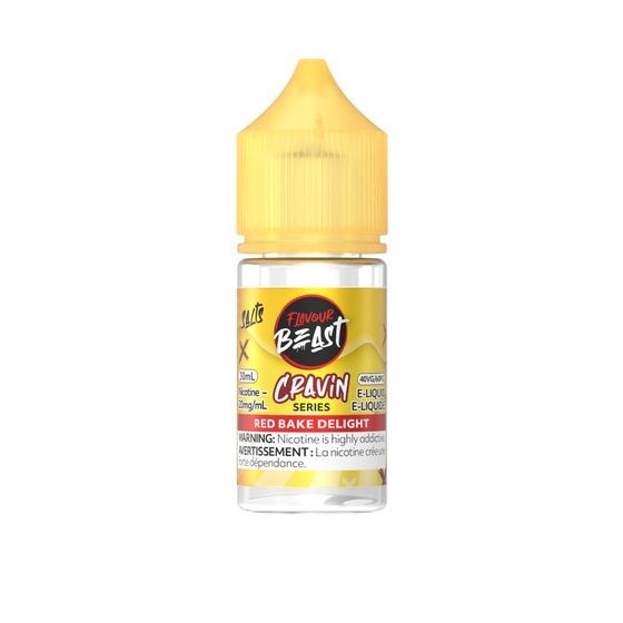 Cravin&#39; Red Bake Delight by Flavour Beast Salt, Nicotine: 20mg