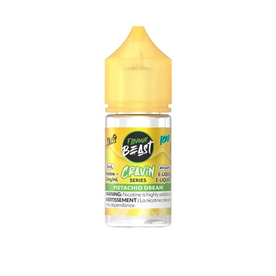 Cravin&#39; Pistachio Dream Iced by Flavour Beast Salt, Nicotine: 20mg