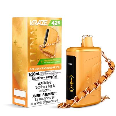 Golden Cantaloupe Ice - Kraze Luna Disposable