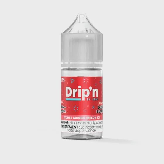 Lychee Mango Melon Ice by Drip&#39;n Salt, Nicotine: 20mg
