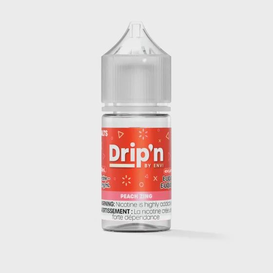 Peach Zing by Drip&#39;n Salt, Nicotine: 20mg