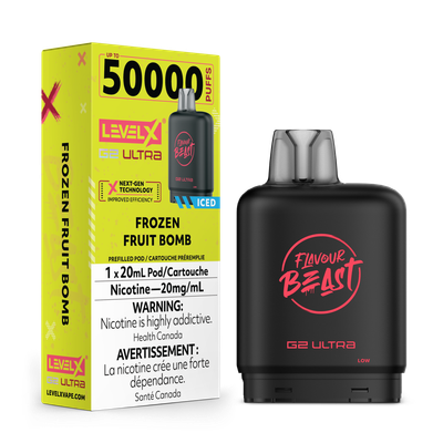 Frozen Fruit Bomb Flavour Beast Level X G2 Ultra Pod