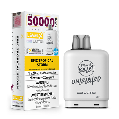 Epic Tropical Storm Flavour Beast Unleashed Level X G2 Ultra Pod