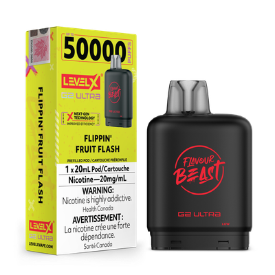 Flippin&#39; Fruit Flash Flavour Beast Level X G2 Ultra Pod