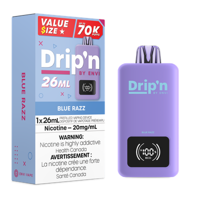 Blue Razz - Drip&#39;n by Envi 26mL Disposable
