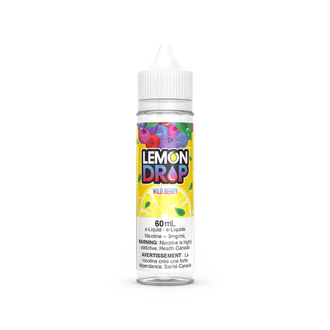Wild Berry by Lemon Drop, Size: 60ml, Nictoine: 3mg