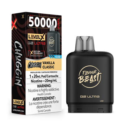 Vanilla Classic Flavour Beast Level X G2 Ultra Pod