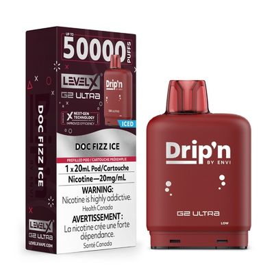 Doc Fizz Ice Drip&#39;n Level X G2 Ultra Pod