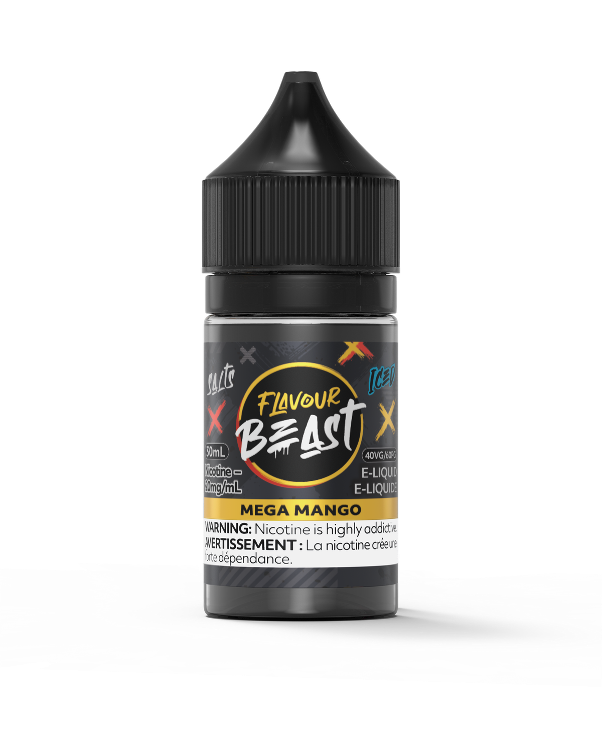 Mega Mango by Flavour Beast Salt, Nicotine: 20mg