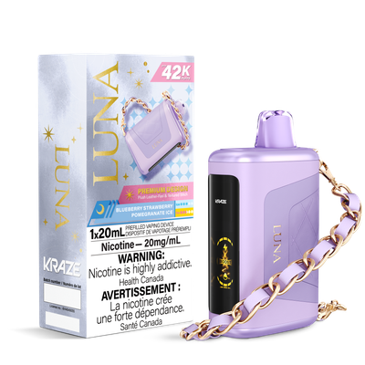 Blueberry Strawberry Pomegranate Ice - Kraze Luna Disposable