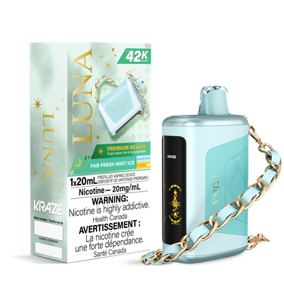 Fab Fresh Mint Ice - Kraze Luna Disposable