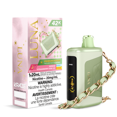 Serene Strawberry Kiwi Ice - Kraze Luna Disposable
