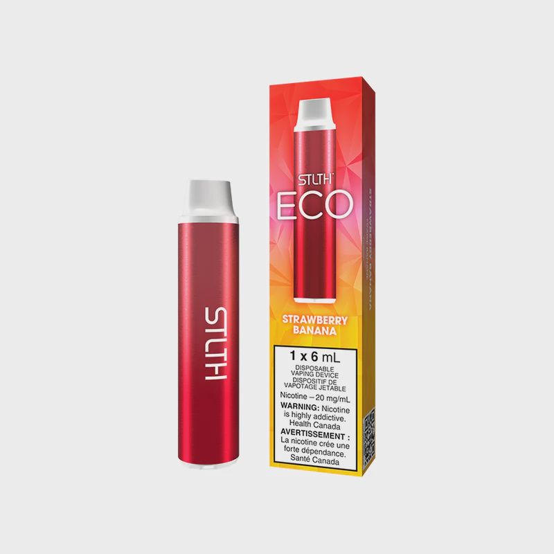 Strawberry Banana - STLTH Eco Disposable, Nicotine: 20mg