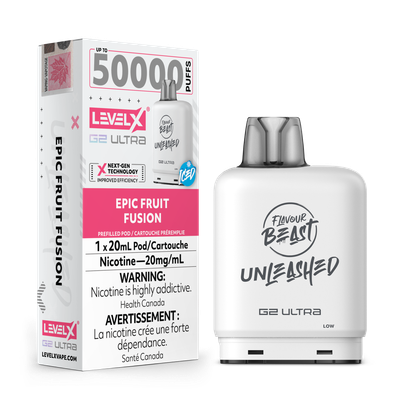 Epic Fruit Fusion Flavour Beast Unleashed Level X G2 Ultra Pod
