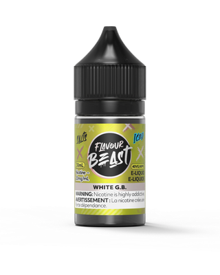 White G.B. Iced by Flavour Beast Salt