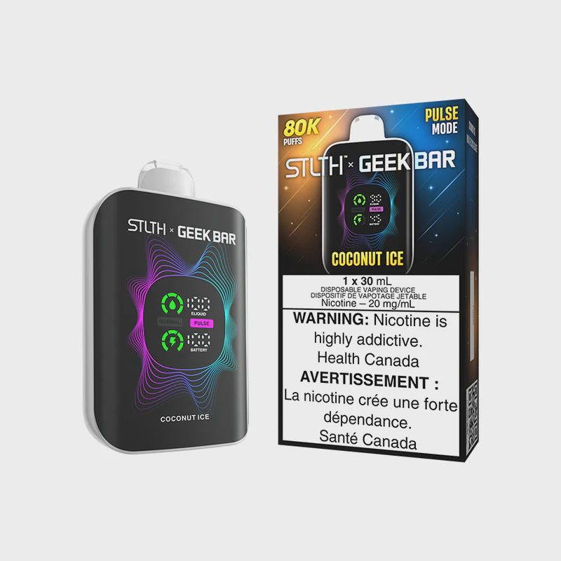 Coconut Ice - STLTH x GEEK BAR 80K Disposable, Nicotine: 20mg