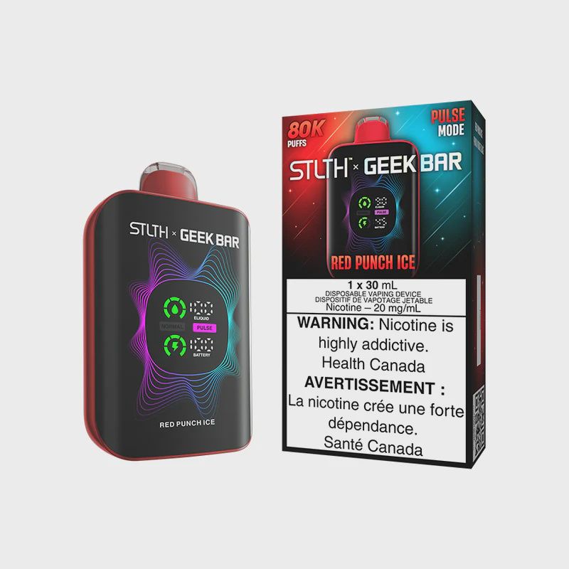 Red Punch Ice - STLTH x GEEK BAR 80K Disposable, Nicotine: 20mg