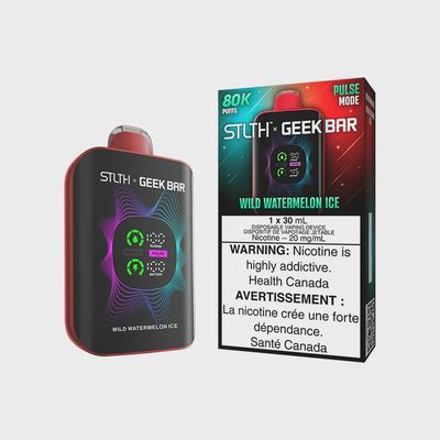 Wild Watermelon Ice - STLTH x GEEK BAR 80K Disposable
