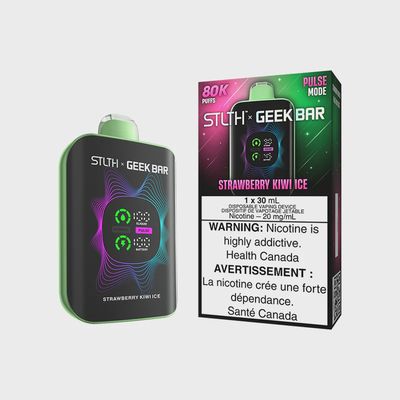 Strawberry Kiwi Ice - STLTH x GEEK BAR 80K Disposable