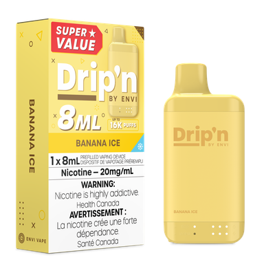 Banana Ice - Drip&#39;n by Envi 8mL Disposable