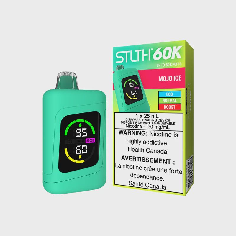 Mojo Ice - STLTH 60K Disposable, Nicotine: 20mg